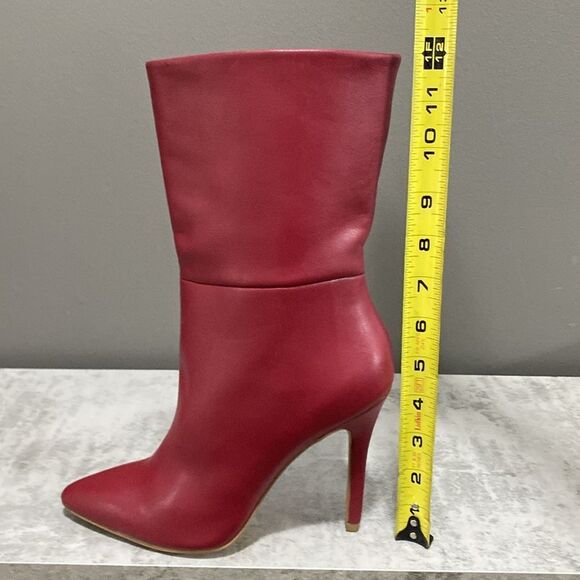 Charles by Charles David Poca Cherry 
Women's Boots/Booties Size 7 Faux Leather - Picture 11 of 16